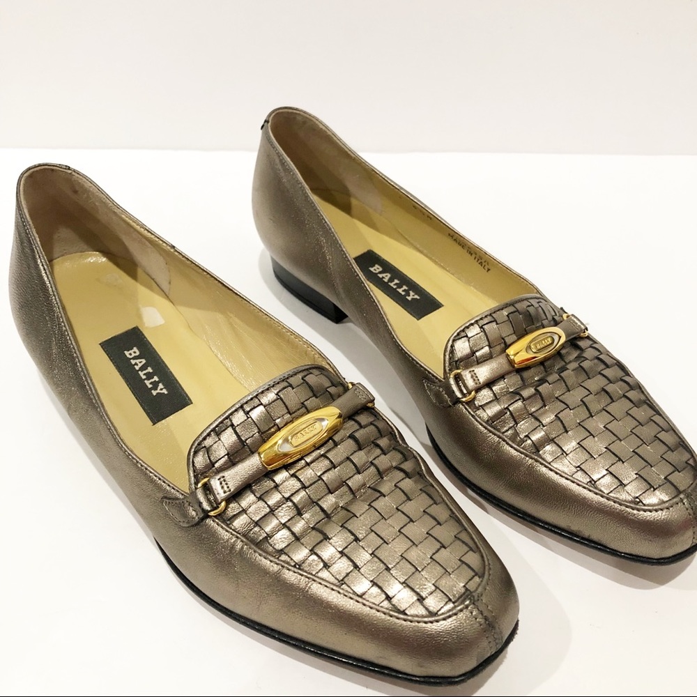 Bally Vanesa Flex Leather Loafer Flat Slip On Shoes Women’s 6.5